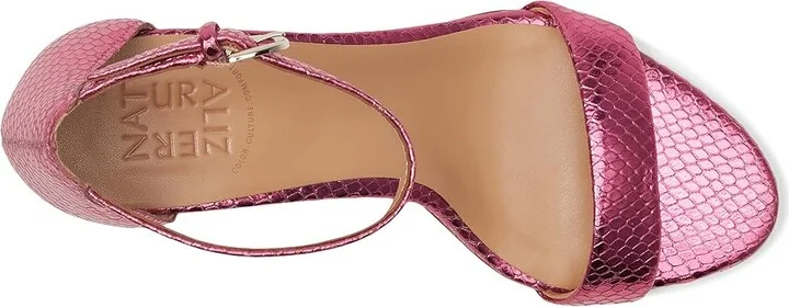 Naturalizer Vera Women's Shoes Pink Metallic Snake Print Leather : 6 M (B) - Image 2
