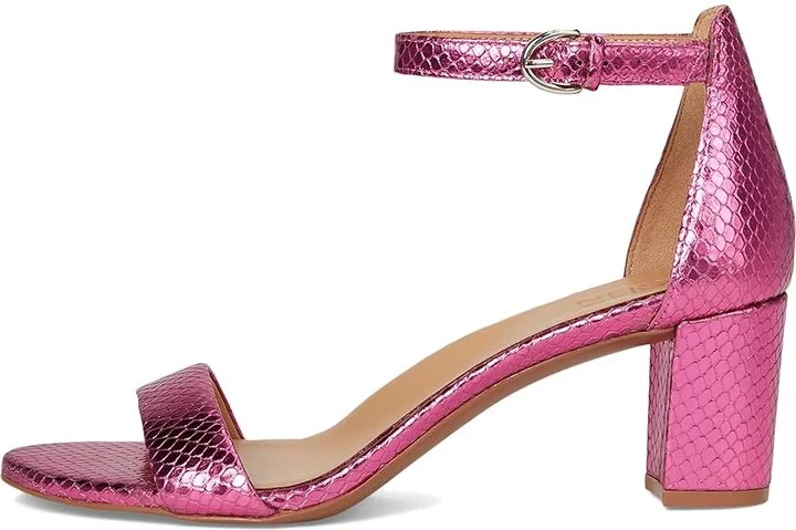 Naturalizer Vera Women's Shoes Pink Metallic Snake Print Leather : 6 M (B) - Image 6