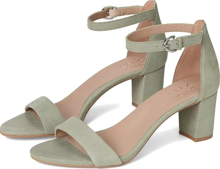 Pistachio Green Suede