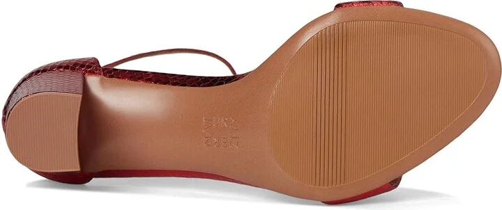 Naturalizer Vera Women's Shoes Red Metallic Snake Print Leather : 7.5 M (B) - Image 3