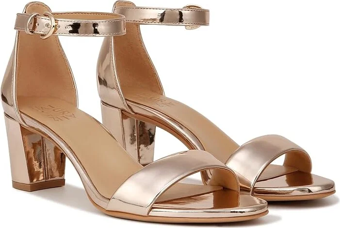 Naturalizer Vera Women's Shoes Rose Gold Faux Leather : 6.5 M (B)