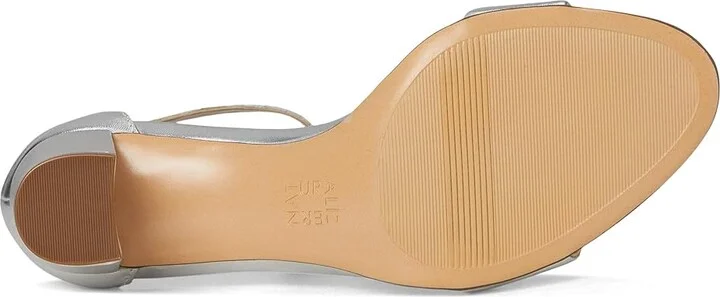 Naturalizer Vera Women's Shoes Silver Leather : 8 WW (E) - Image 3