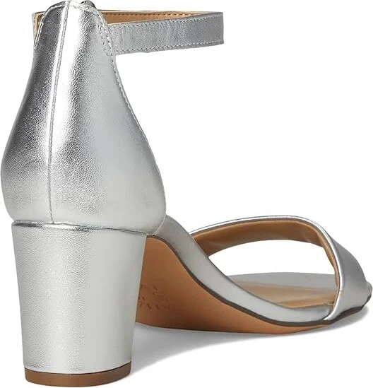 Naturalizer Vera Women's Shoes Silver Leather : 8 WW (E) - Image 4