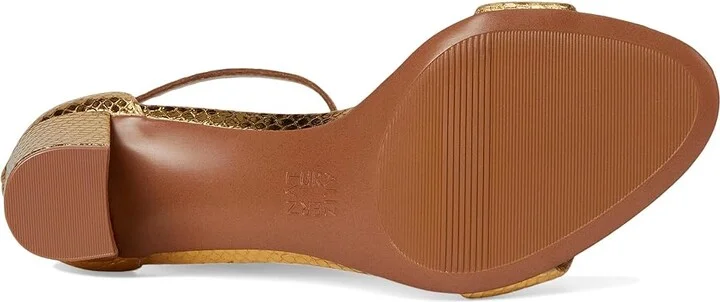 Naturalizer Vera Women's Shoes Yellow Metallic Snake Print Leather : 12 M (B) - Image 3
