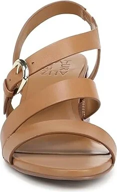 Naturalizer Veva Women's Sandals Saddle Tan Leather : 10 W (C) - Image 5