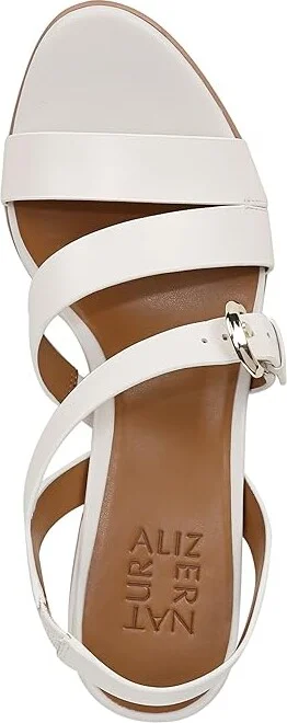 Naturalizer Veva Women's Sandals Warm White Leather : 10 M (B) - Image 2