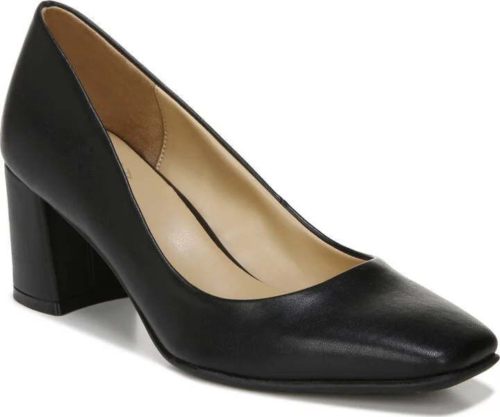 Black Smooth Faux Leather