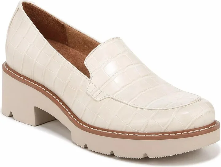 Porcelin Croc Print Synthetic