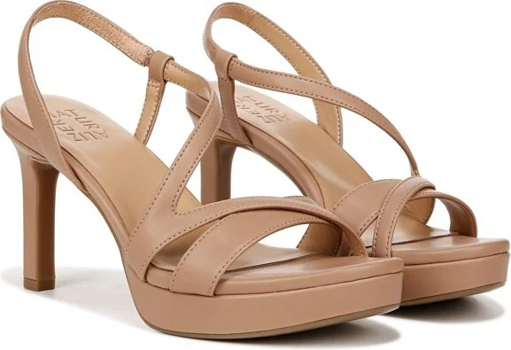 Naturalizer Women's Abby Sandal Taupe Tan Smooth 6 W - Image 2