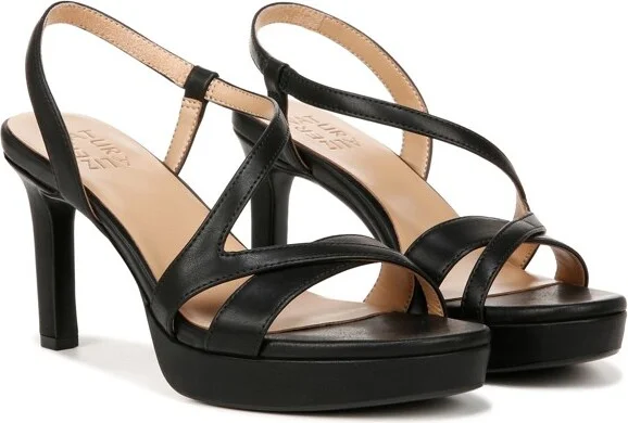 Naturalizer Women's Abby Sandal Taupe Tan Smooth 6 W - Image 3