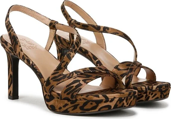 Naturalizer Women's Abby Sandal Taupe Tan Smooth 6 W - Image 4