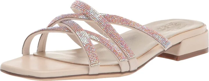 Naturalizer Women's Abriana 2 Slide Sandal Porcelain 5.5 M