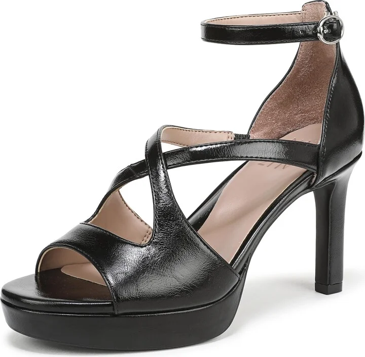 Black Faux Leather