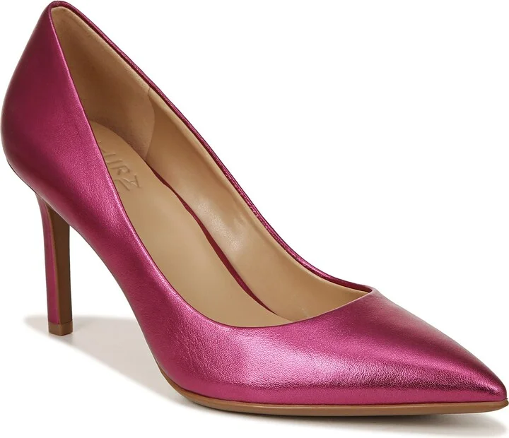 Fuchsia Pink Leather