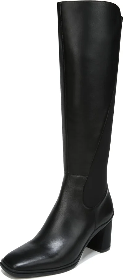 Naturalizer Women's Axel 2 Knee High Boot Black Waterproof Leather 8.5 M