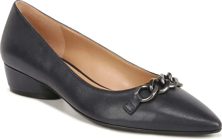 Navy Blue Leather