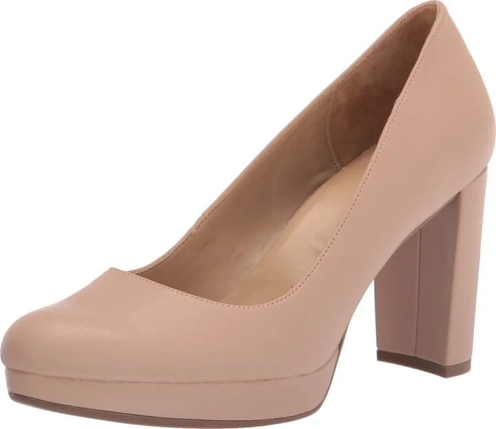 Naturalizer Womens Berlin Chunky High Heel Platform Pump