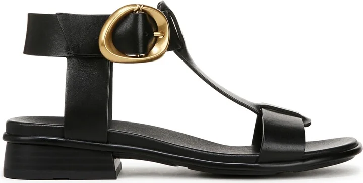 Naturalizer Women's Brandy T-Strap Stacked Low Block Heel Sandals - Image 2