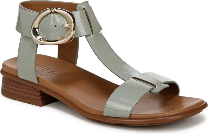 Pistachio Crinkle Faux Patent