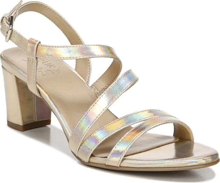 Naturalizer Womens Bridget2 Sandal Champagne 10 M