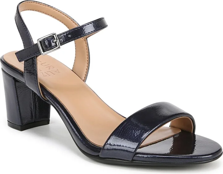 Midnight Blue Faux Patent