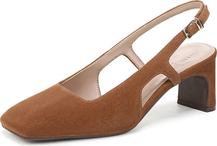 Dark Chestnut Brown Suede