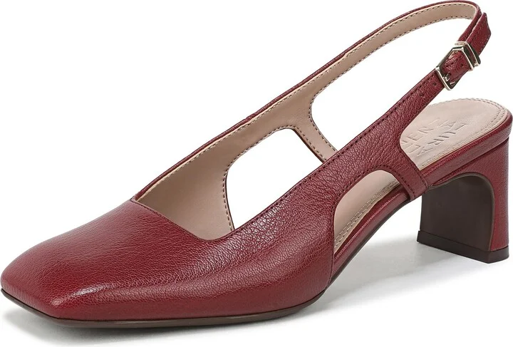 Cranberry Red Leather