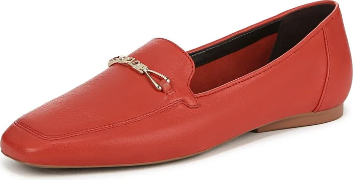 Naturalizer Womens Cecilia Loafer Pepper Red Leather 8 W