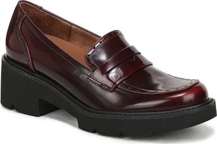 Naturalizer Women's Charisma Loafer Wine Red 6 W