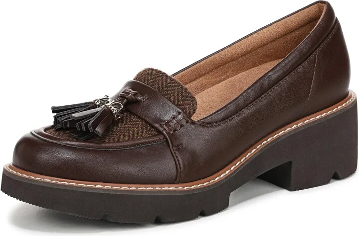 Naturalizer Women's Committed Loafer Chocolate Brown 6.5 W