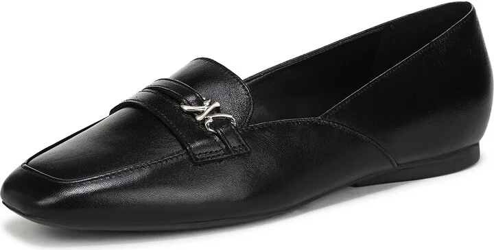 Naturalizer Women's Create Loafer Black Leather 7 W