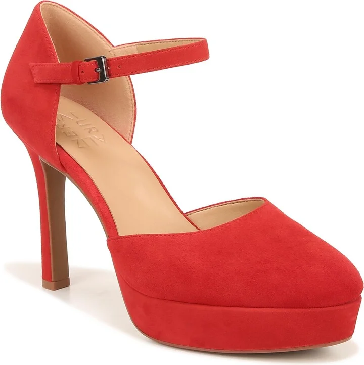 Crimson Red Suede