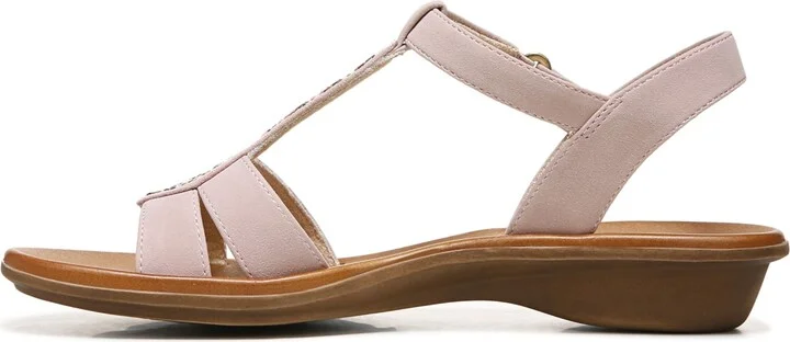 Naturalizer Women's Dalary Pump Mocha Dark Brown Leather 7 M