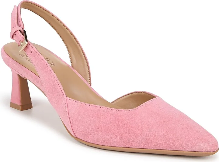 Flamingo Pink Suede