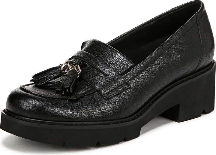 Naturalizer Womens Desmond Tassel Loafer Black 7 W