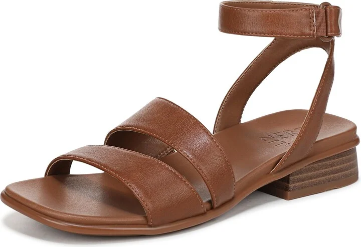 Naturalizer Womens Effie Sandal English Tea Brown 6.5 W