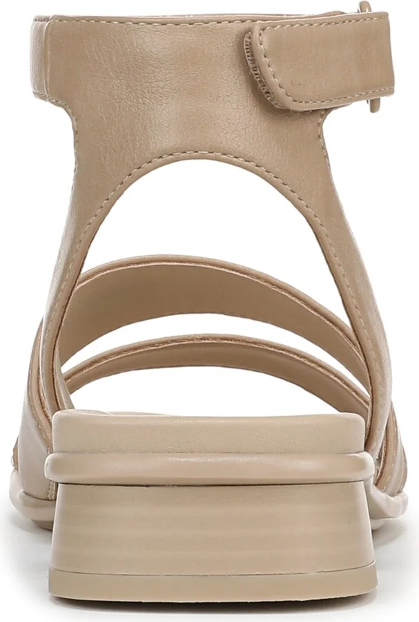 Naturalizer Women's Effie Square Toe Block Heel Flat Sandals - Image 3