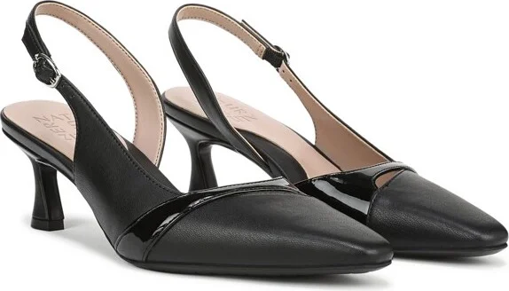 Naturalizer Women's Emilia Slingback Pump Soft Milk 9 M - Image 4