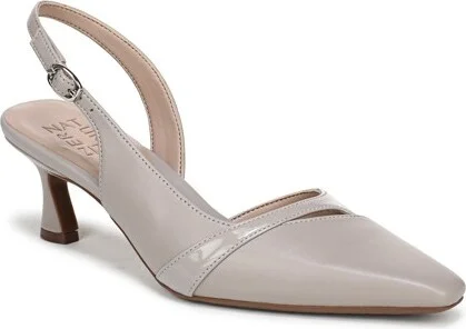 Naturalizer Women's Emilia Slingback Pump Soft Milk 9 M