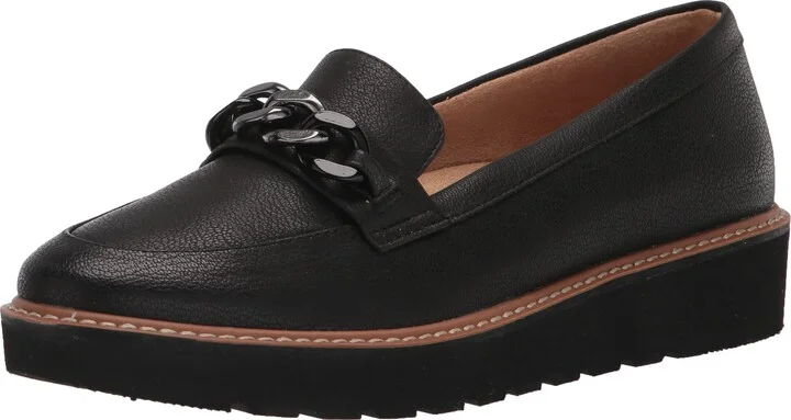 Naturalizer Womens Emmal Loafer Jet Black 8.5 M