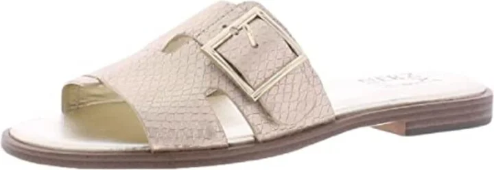 Naturalizer Womens Faryn Slide Sandal Soft Gold 5.5 M