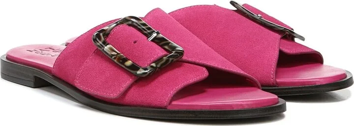 Naturalizer Womens Forrest Slide Sandal Crushed Berry 6 W