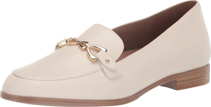 Satin Pearl Beige Leather