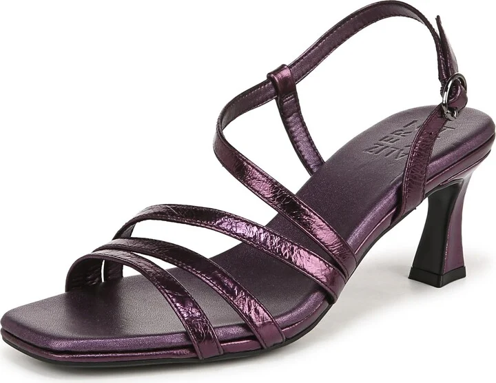 Deep Plum Purple Leather