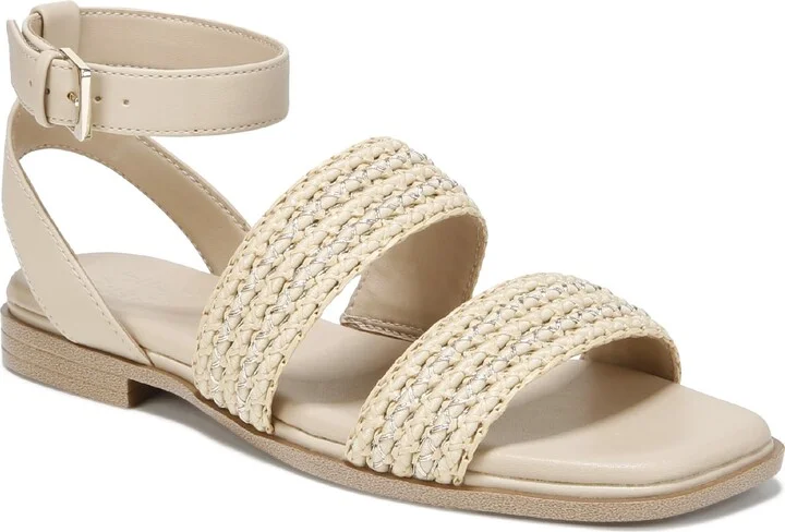 Naturalizer Womens Gana Sandal Coastal Tan 9.5 W