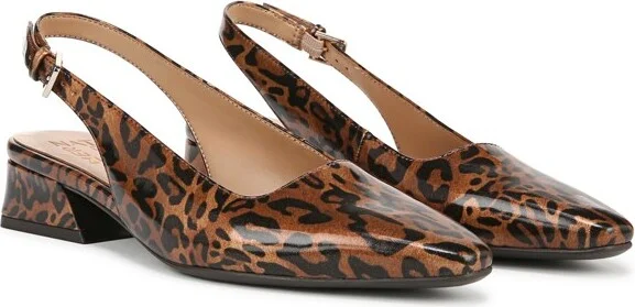 Naturalizer Womens Ginger Snip Toe Slingbacks Barely Nude 6.5 M - Image 3
