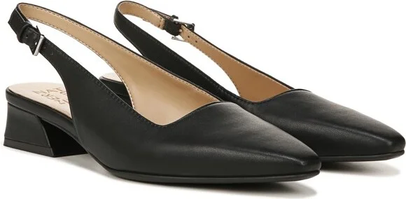 Naturalizer Womens Ginger Snip Toe Slingbacks Barely Nude 6.5 M - Image 4