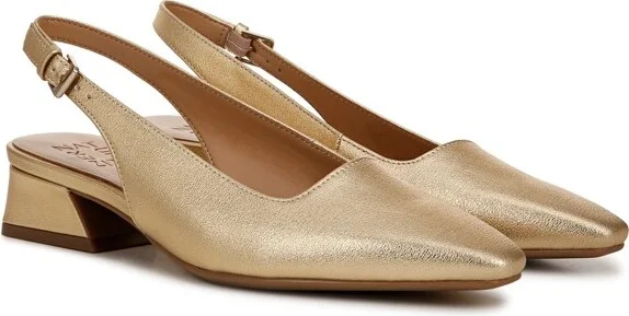 Naturalizer Womens Ginger Snip Toe Slingbacks Barely Nude 6.5 M - Image 5