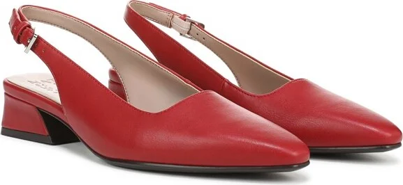 Naturalizer Womens Ginger Snip Toe Slingbacks Barely Nude 6.5 M - Image 7