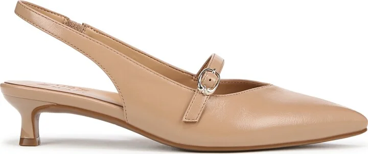 Naturalizer Women's Grayson Pointed Toe Kitten Heel Slingback Pumps - Image 6